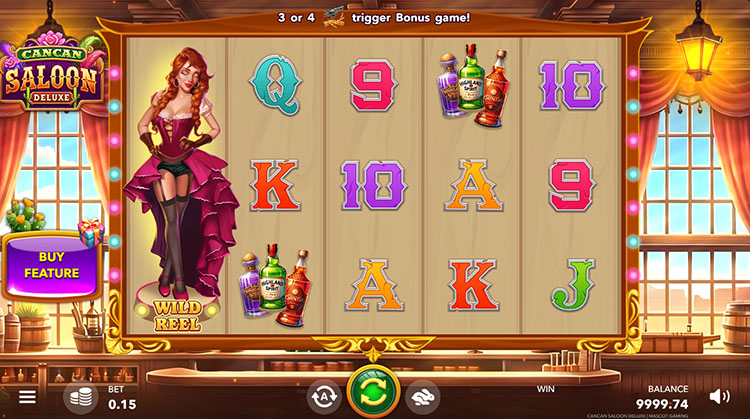 Wilds occupy any reels