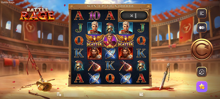 The reels contain different numbers of symbols