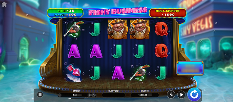 Basic mode of the slot machine