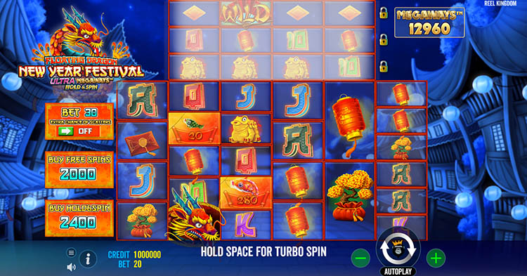 Asian-themed slot machine