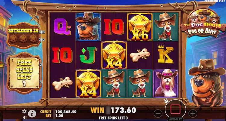 In freespins, the maximum multiplier value on the wilds is increased