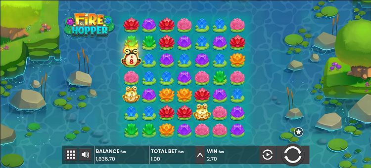 During the cascade, the wildcard increased the multiplier to x8 and created several new special symbols