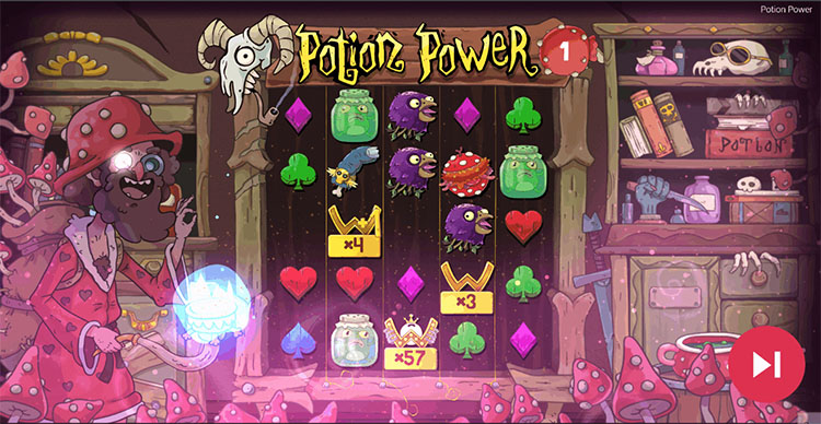 Bonus in the Peter & Sons studio machine