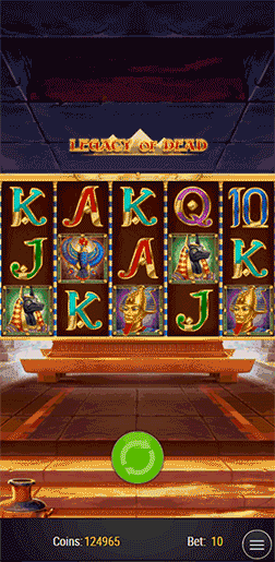 Risk Round in Legacy of Dead slot