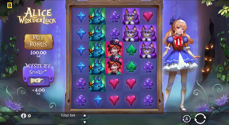 Slot machine on a fairy tale theme